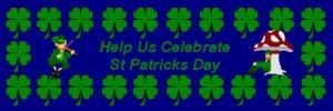 St Patrick's day banner