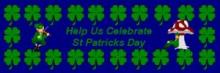St Patrick's day banner