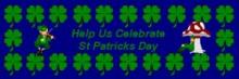 St Patrick's day banner